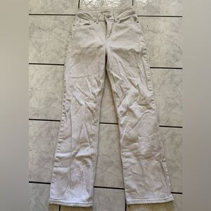 Rewash Cream Boot Cut Jeans